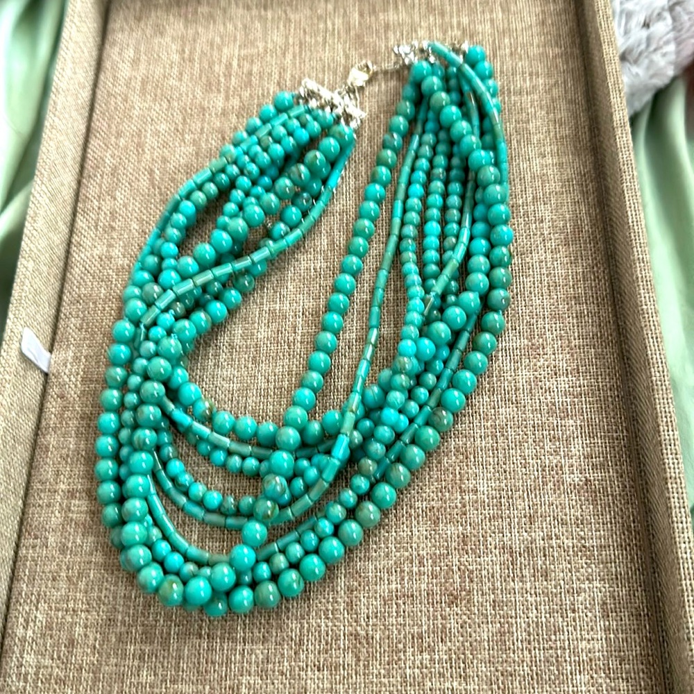 Premier Designs turquoise necklace